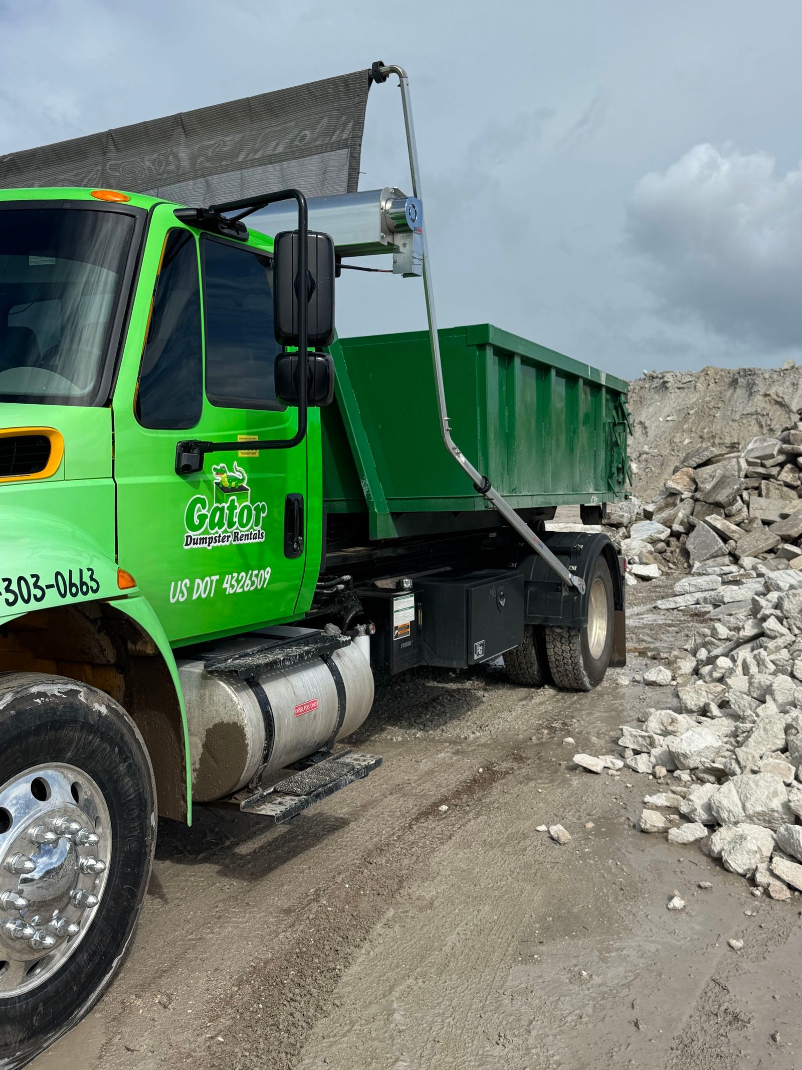 Concrete Dumpster Rentals in Palm Beach County, FL